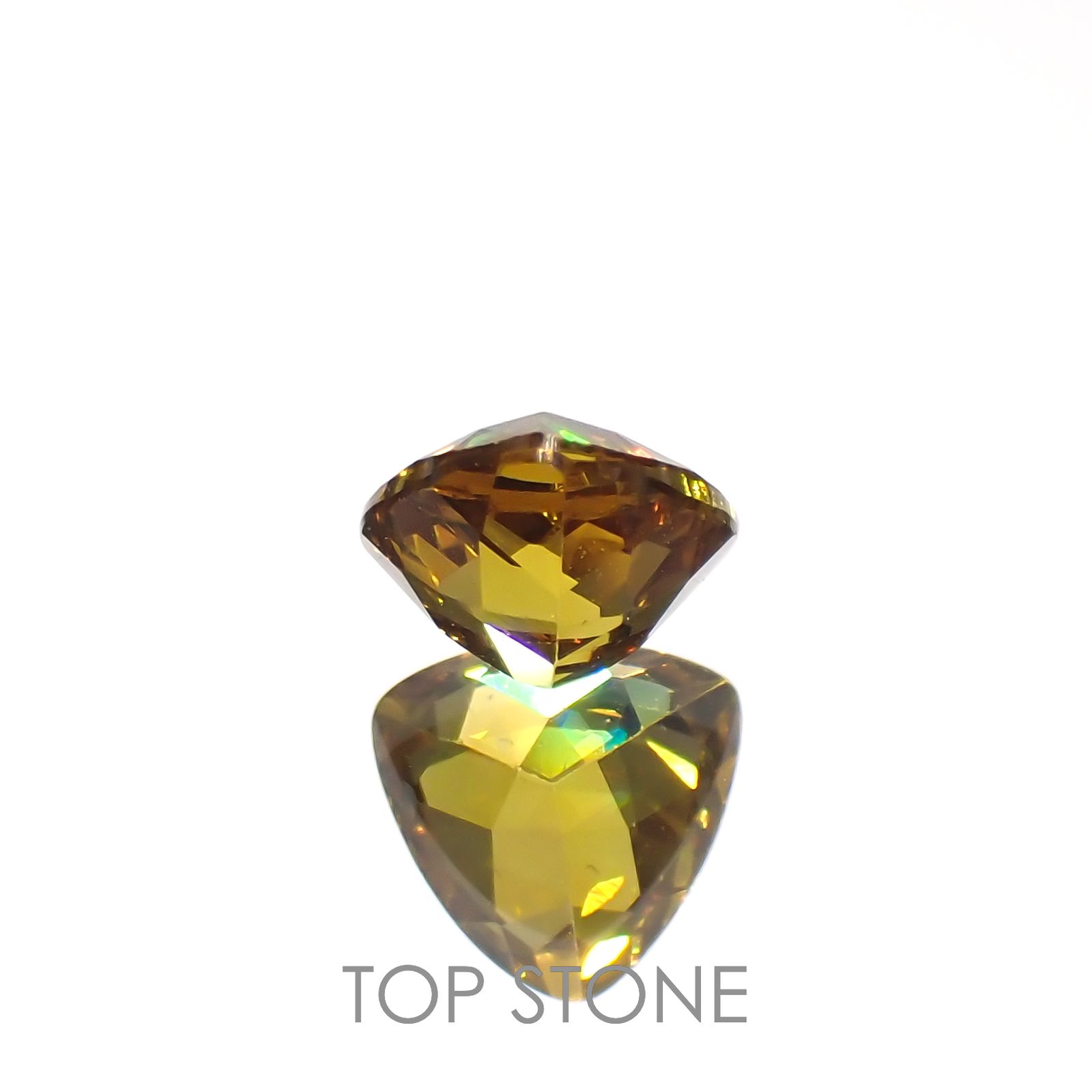 マリガーネット(宝石名グロッシュラー アンドラダイト・ガーネット)マリ共和国産 0.56ct 識別済[221219485]4.9x5mm前後