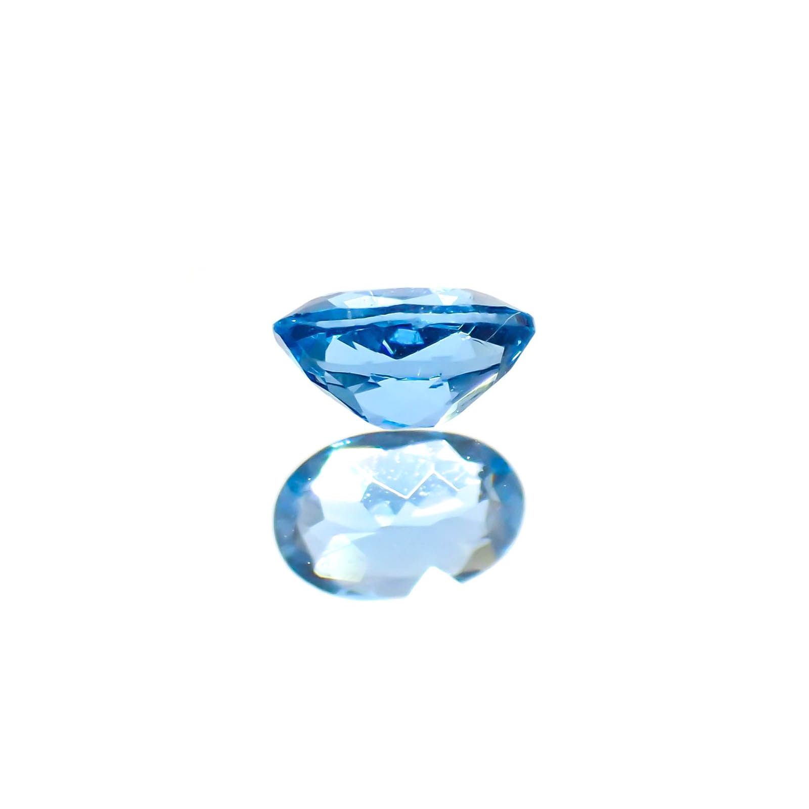 アウイナイト フルオレッセンス(宝石名アウイナイト)ドイツ産 0.12ct 識別済[250115286]4.1x2.7mm前後