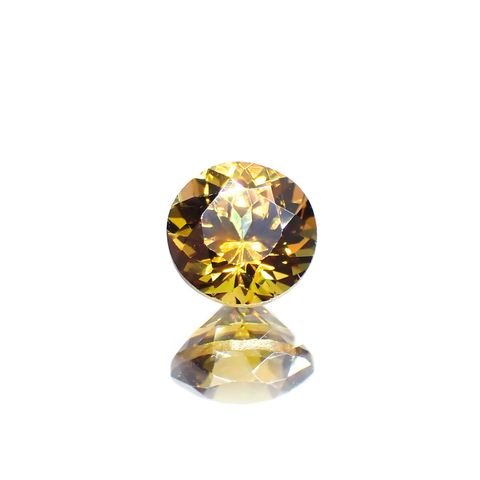 グロッシュラーアンドラダイトガーネット(宝石名グロッシュラー/アンドラダイト・ガーネット)ナミビア産 1.80ct 識別済[220114303]7x7mm前後