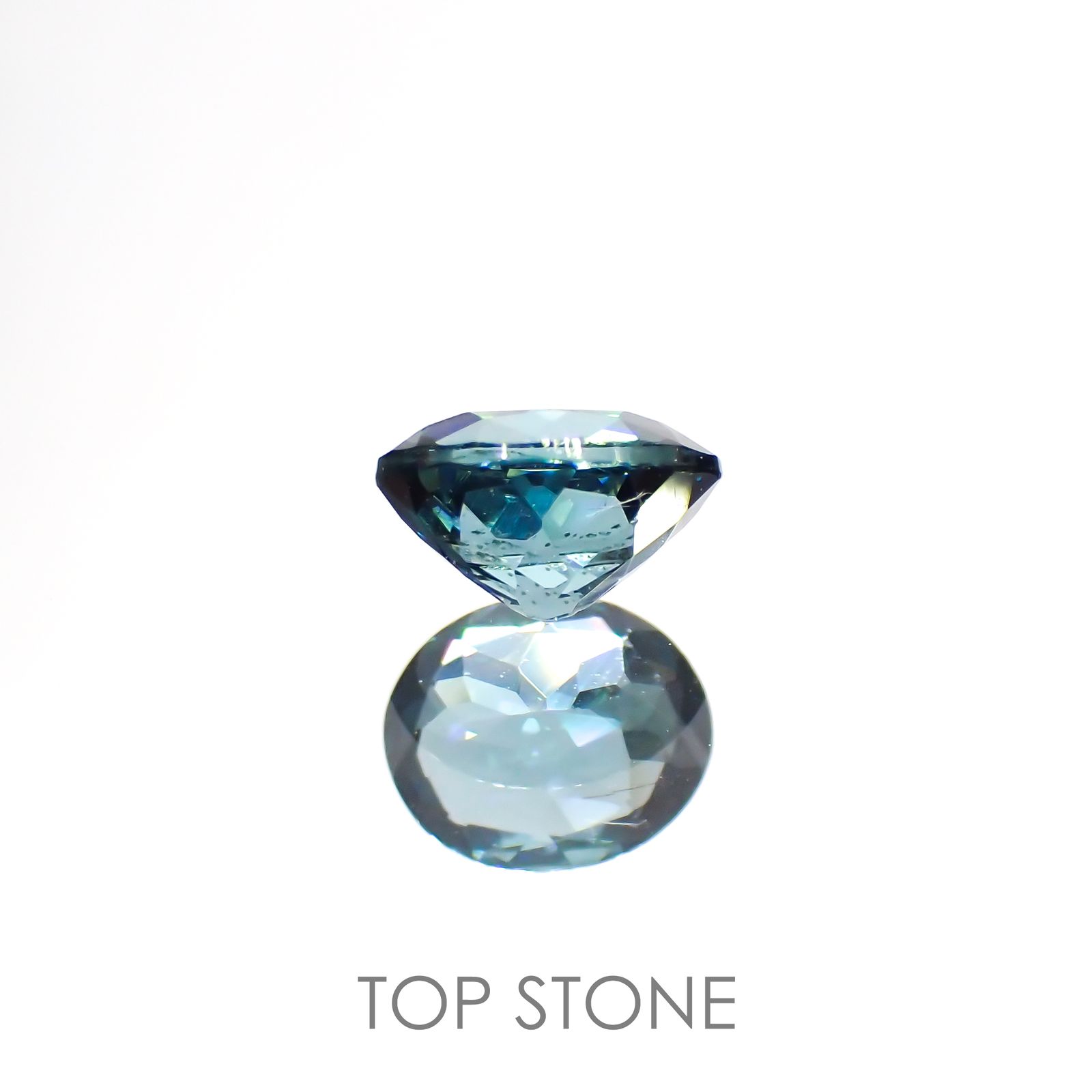 ラグーントルマリン アフガニスタン産 0.45ct [220114095]5.3x4.3mm前後