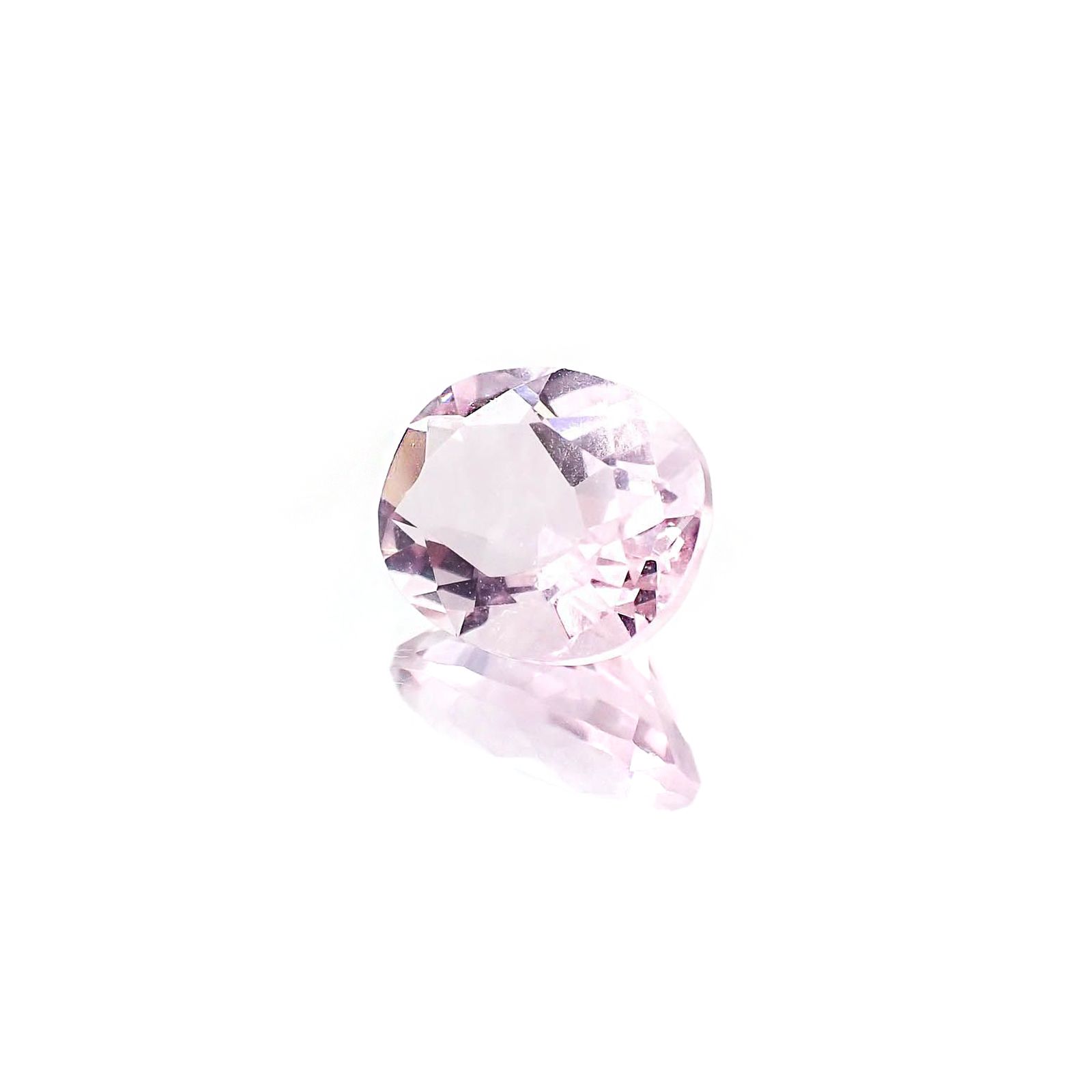 ピンクフローライト(宝石名ピンク・フルオライト)ブラジル産 識別済 4.43ct / 11.2x9mm前後 [230522249]