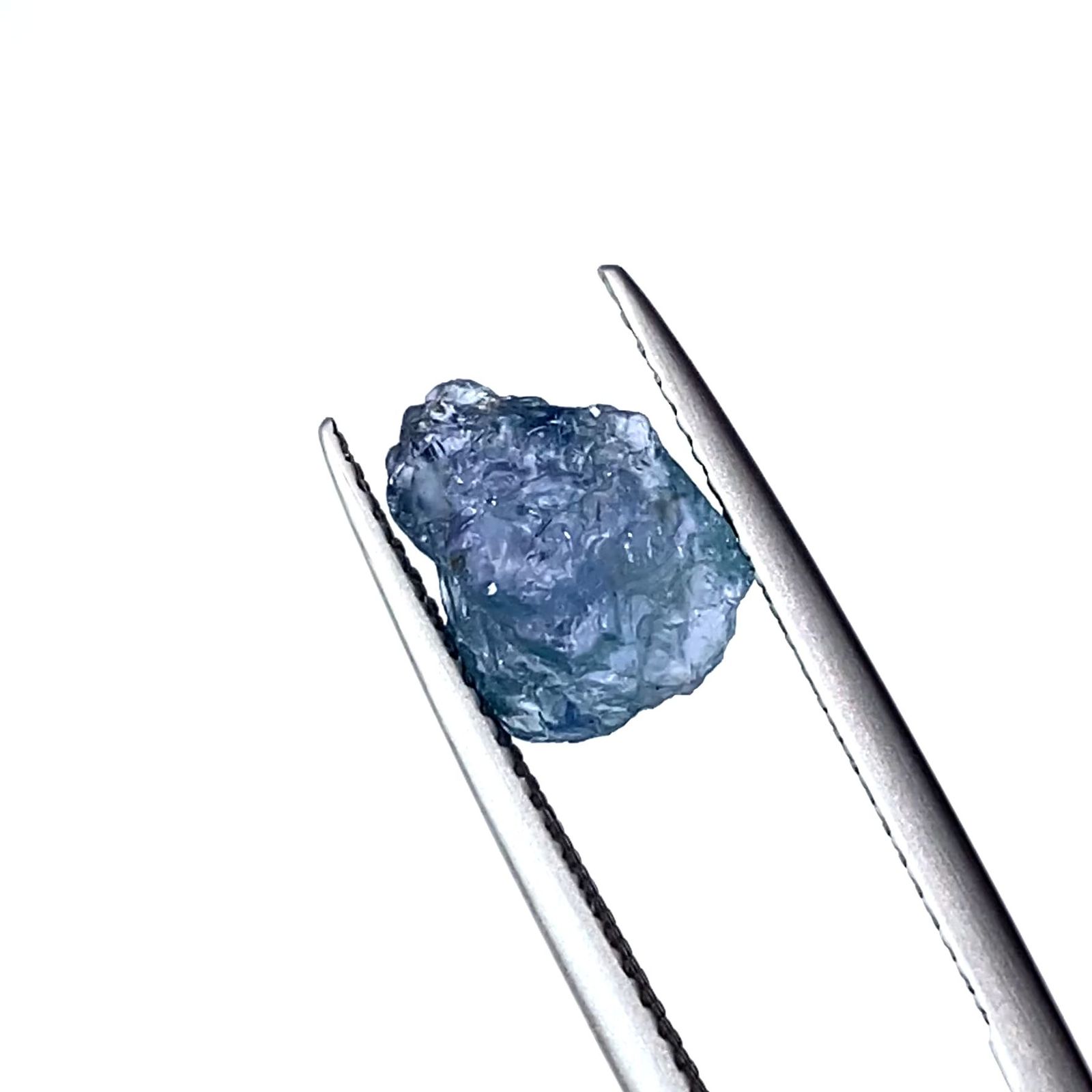 ブルーコーネルピン 原石 タンザニア産 2.14ct[221219193]9.9x7.4mm