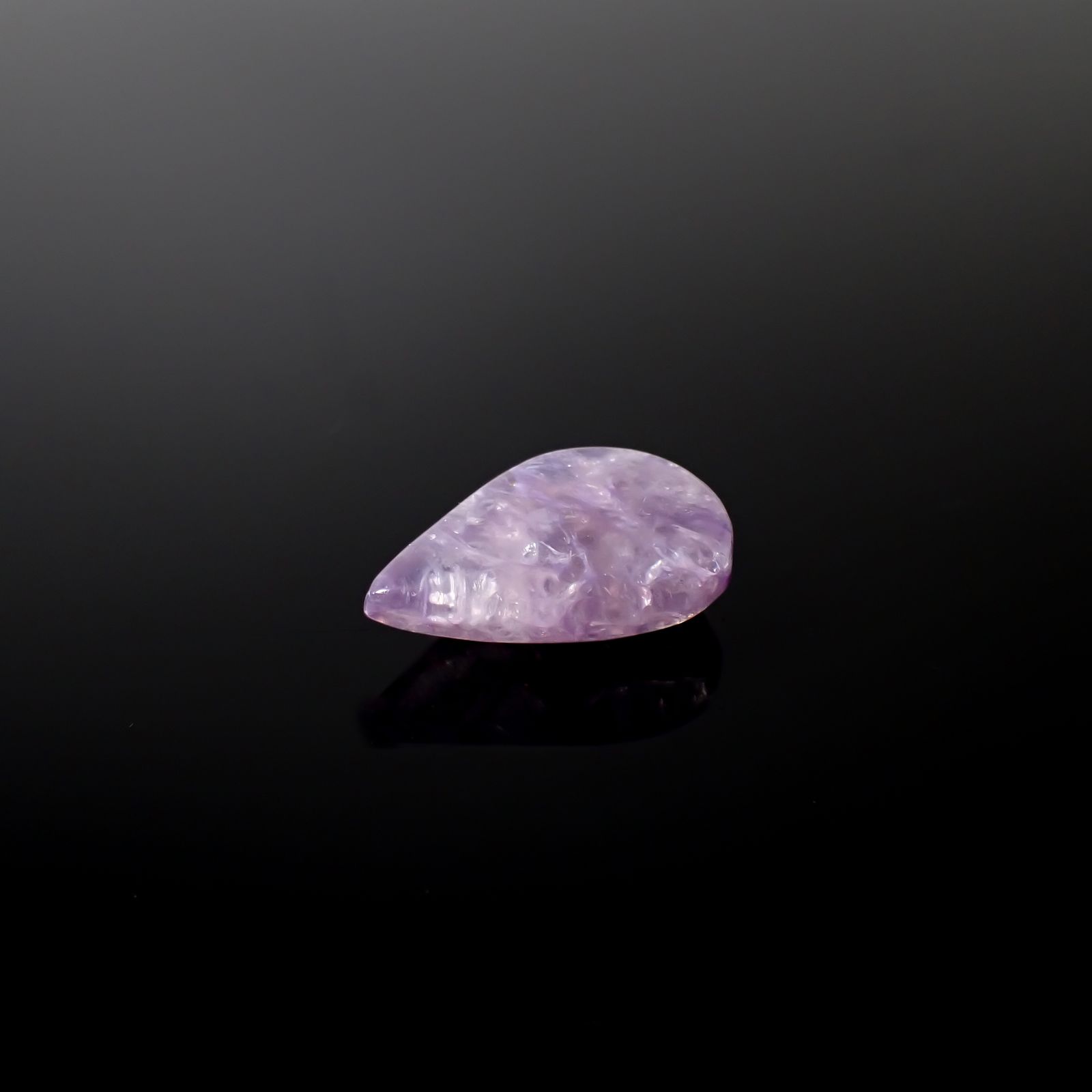 エンジェルシリカ(チャロアイトクォーツ) ロシア産 24.53ct [241029390]26.3x18.1mm前後 | TOP  STONE(トップストーン)