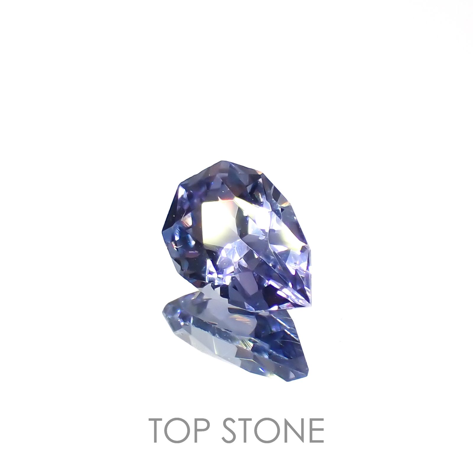 ◇カスタムカット◇タンザナイト(宝石名タンザナイト)タンザニア産 0.75ct 識別済[221118961]7.4x4.9mm前後