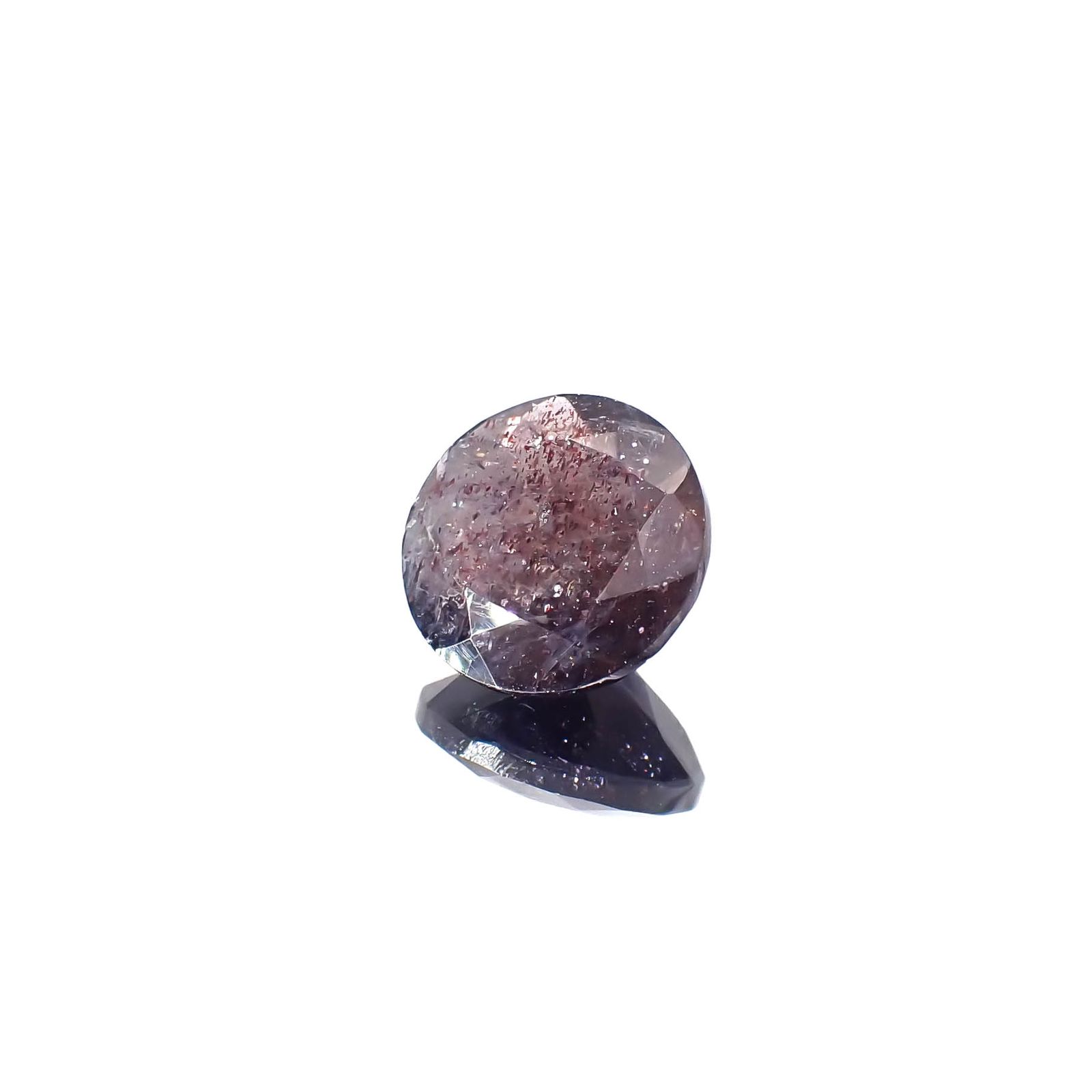 ブラッドショットアイオライト インド産 5.17ct[230321204]12.2x12.1mm前後