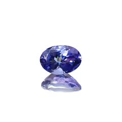 タンザナイト(宝石名タンザナイト)タンザニア産 0.74ct 識別済[240627892]6.7x4.5mm前後