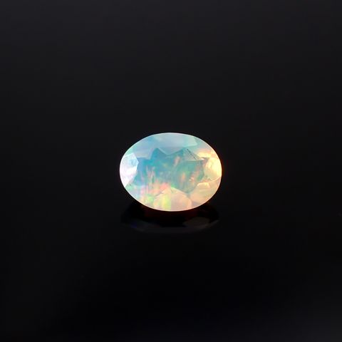エチオピアオパール エチオピア産 0.65ct[240125316]7.7x6mm前後