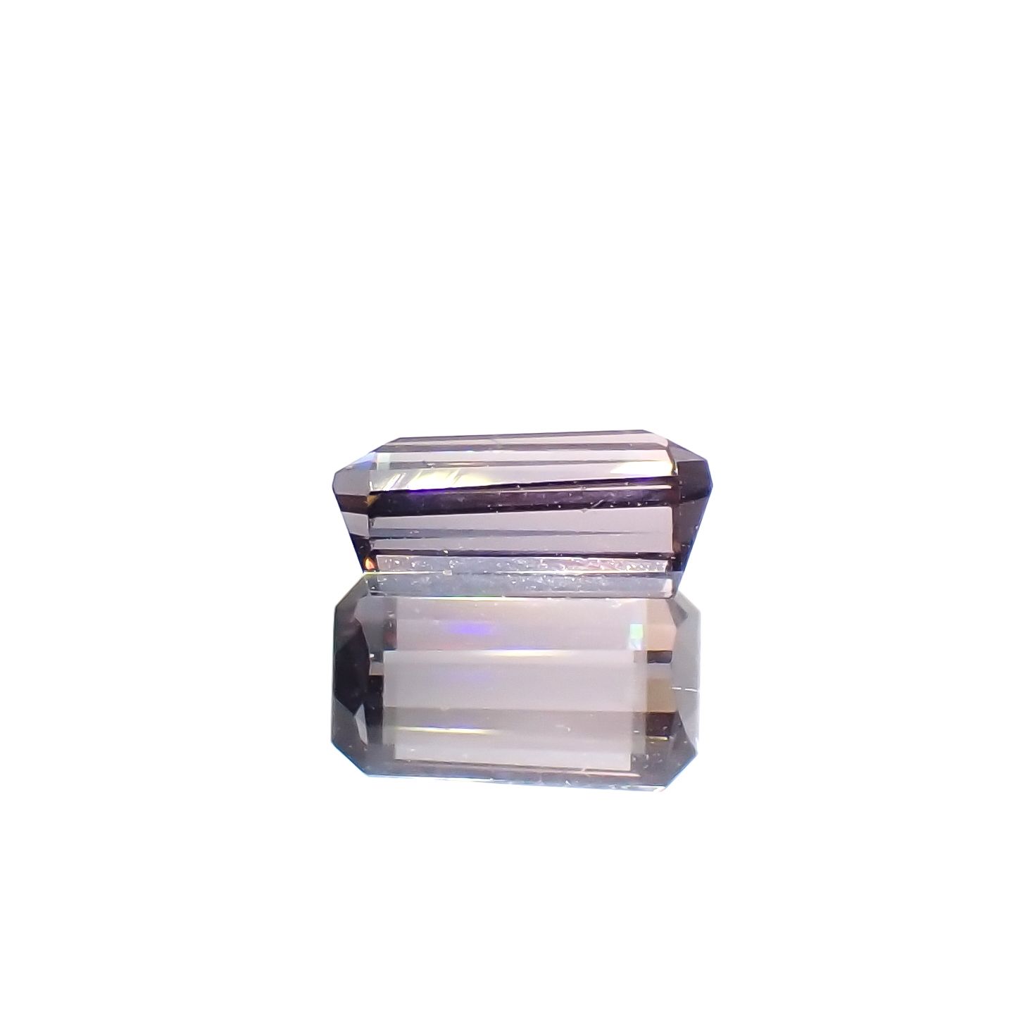 バイカラースピネル フルオレッセンス タンザニア/マダガスカル産 0.62ct[230722677]6.1x3.5mm前後