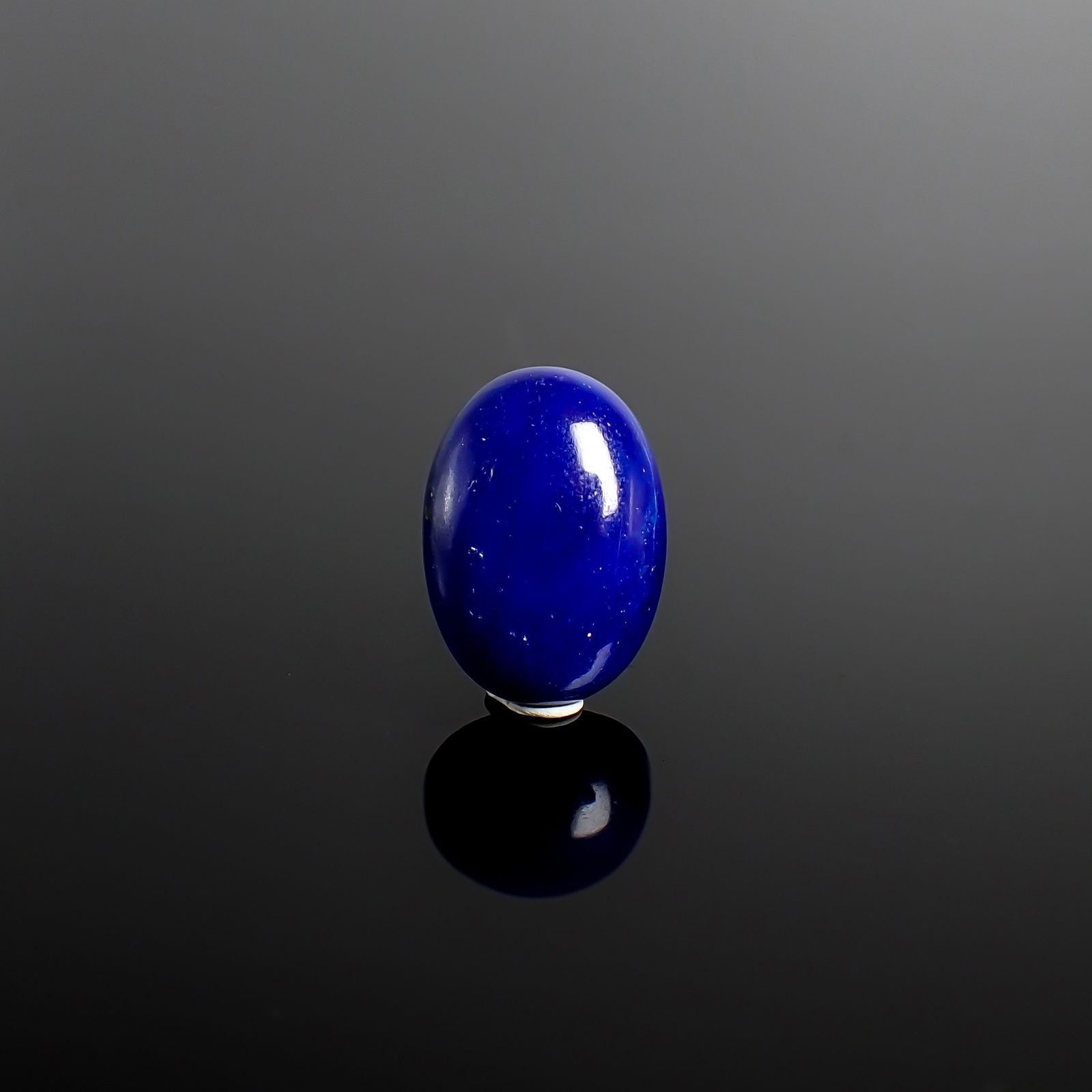 ラピスラズリ アフガニスタン産 9.66ct / 18.2x13.1mm前後 [260832894]