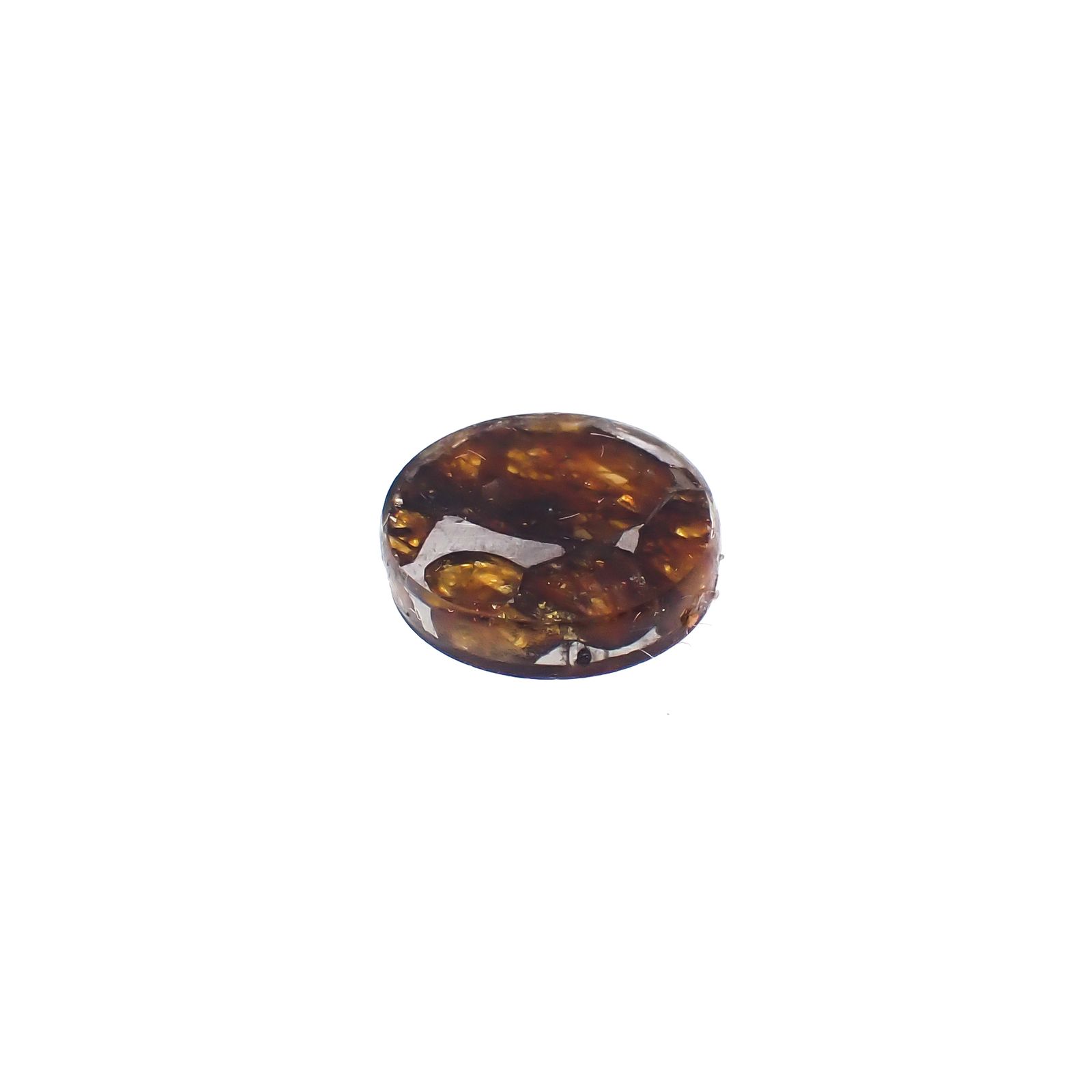 パラサイト隕石Sericho トリプレット 発見地:ケニア 4.77ct[240527646]12.1x12.1mm前後