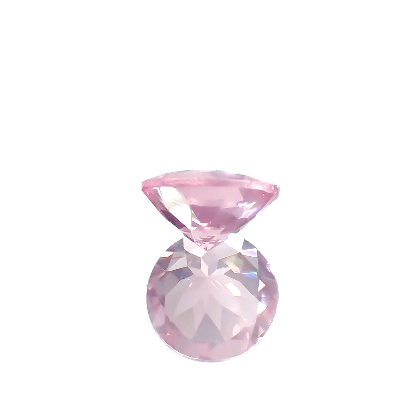 シルキーピンクスピネル タンザニア産 0.41ct[231224958]4.9x4.9mm前後