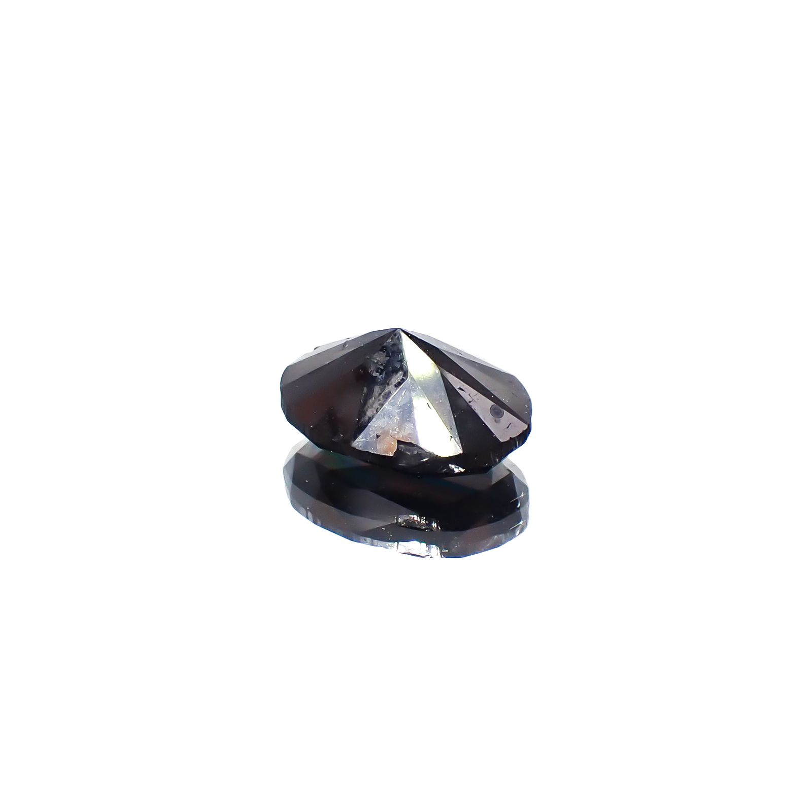 ブラックダイヤモンド ジンバブエ産 1.38ct[240928910]8.2x6.1mm前後