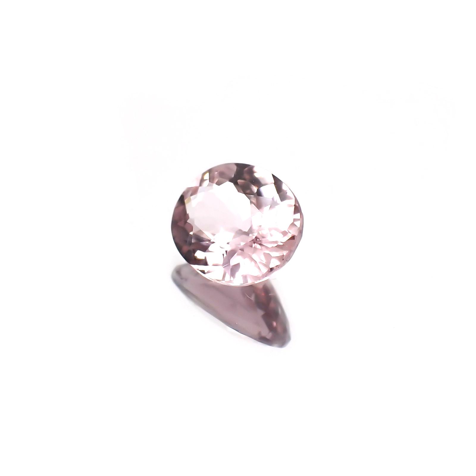 カラーシフト ピンクダイアスポア(宝石名ダイアスポア)アフガニスタン産 1.764ct ソ付(日独)[231124285]8.4x7mm前後