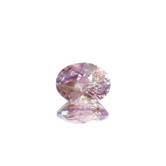 ◇チェッカーカット◇アメジストエレスチャル ブラジル産 2.91ct [250730856]10.6x8.1mm前後