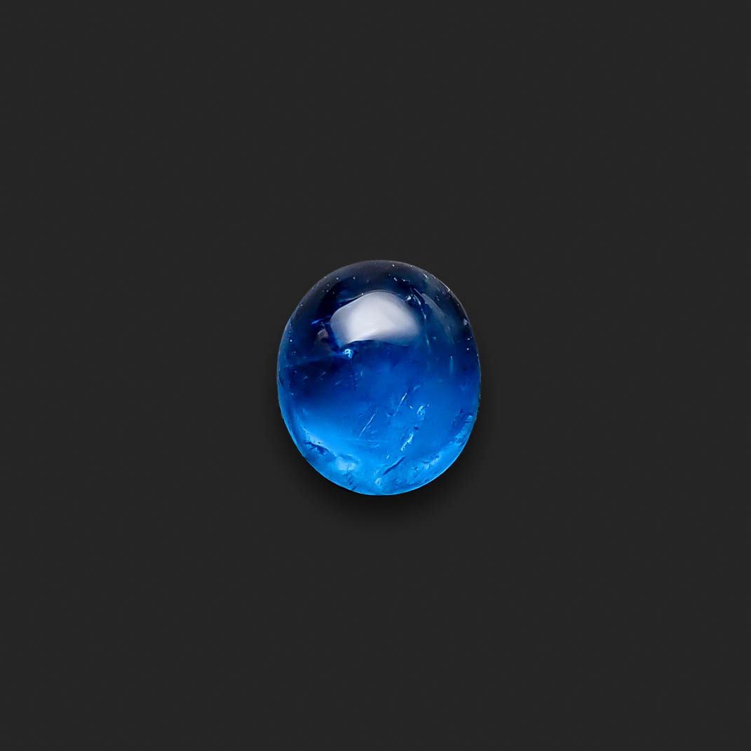 アフガナイト フルオレッセンス(宝石名アフガナイト)アフガニスタン産 0.52ct 識別済[240929158]5.5x4.6mm前後