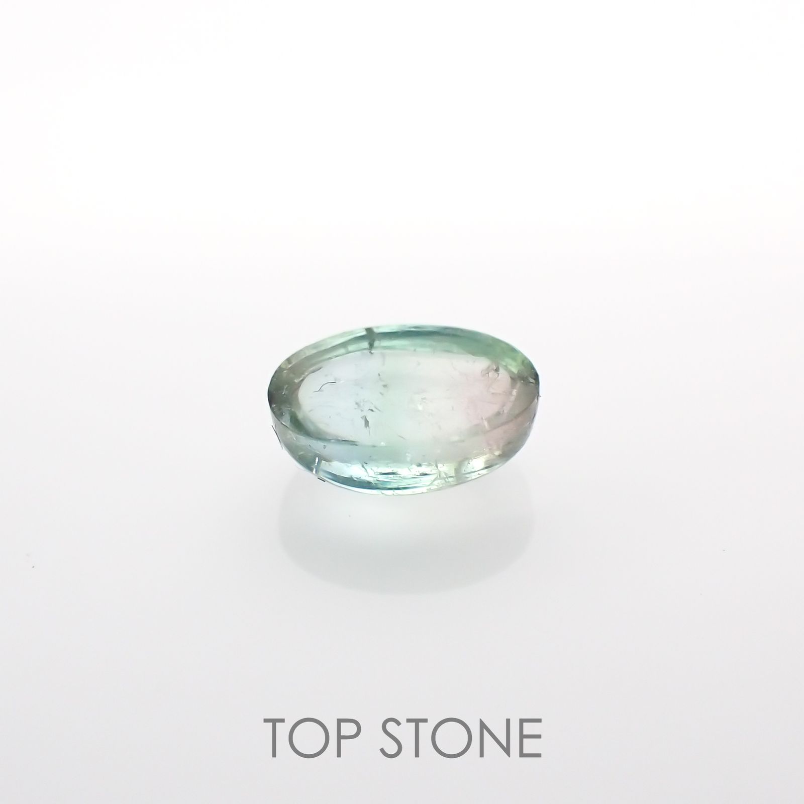 バイカラートルマリン コンゴ民主共和国/アフリカ産 0.48ct[220817362]5.7x3.9mm前後