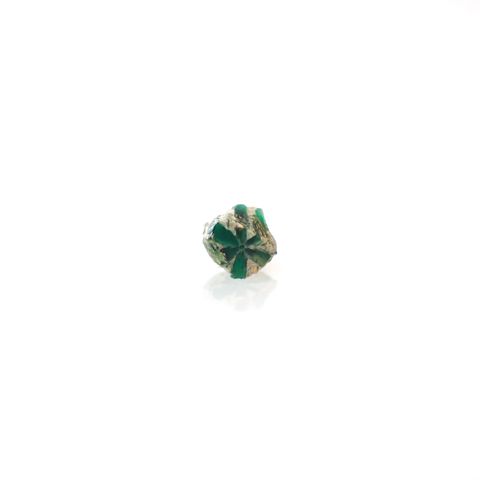 逆トラピッチェエメラルド 原石 コロンビア産 0.51ct[240627843]4.1x3.5mm前後