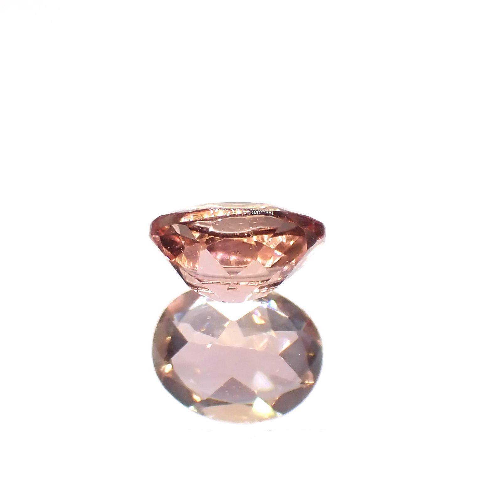 インペリアルトパーズ(宝石名トパーズ)ブラジル産 0.44ct 識別済[220917915]5x4mm前後