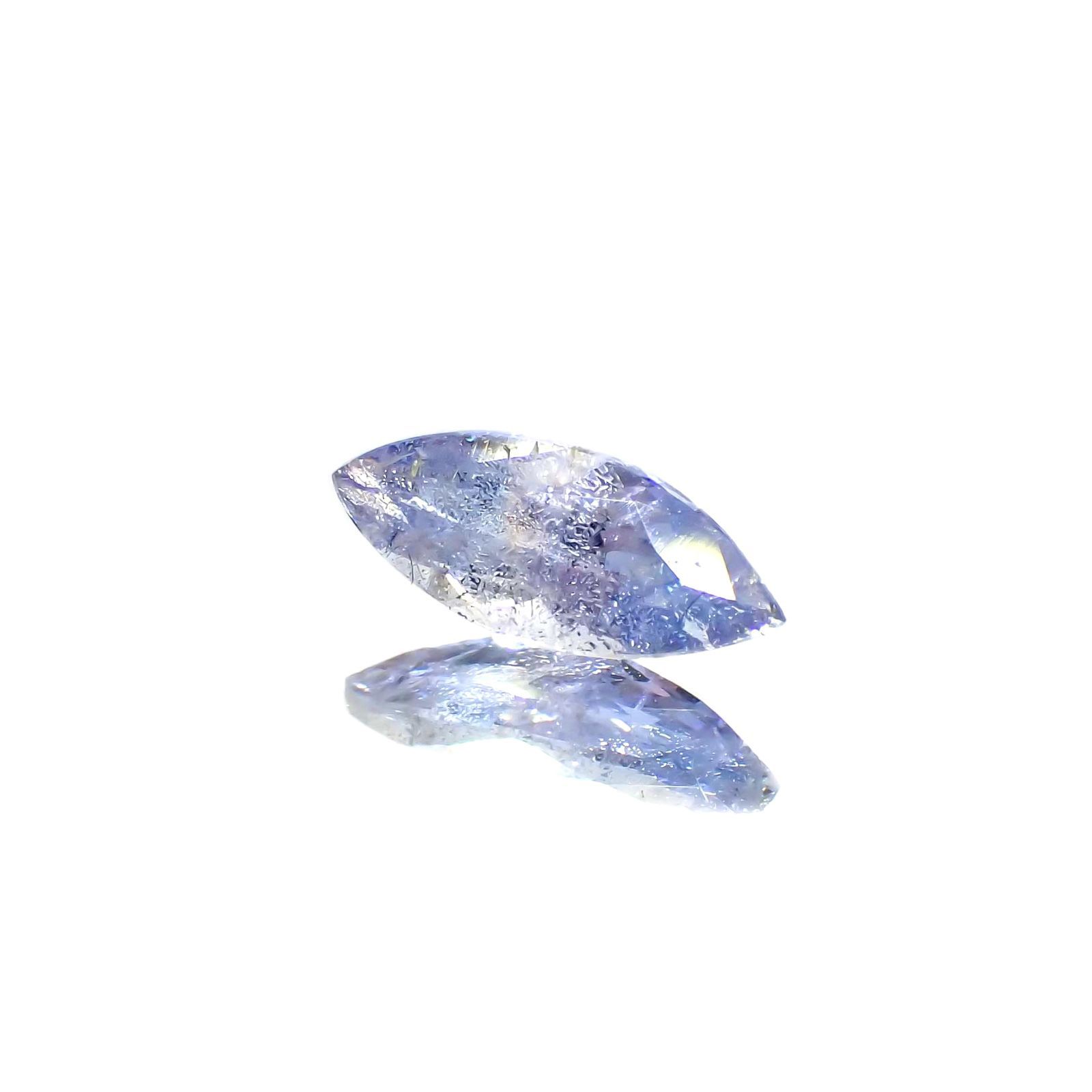 ジェレメジェバイト(宝石名エレメージェバイト)ナミビア産 0.452ct ソ付(彩珠)[230823132]8.4x3.4mm前後