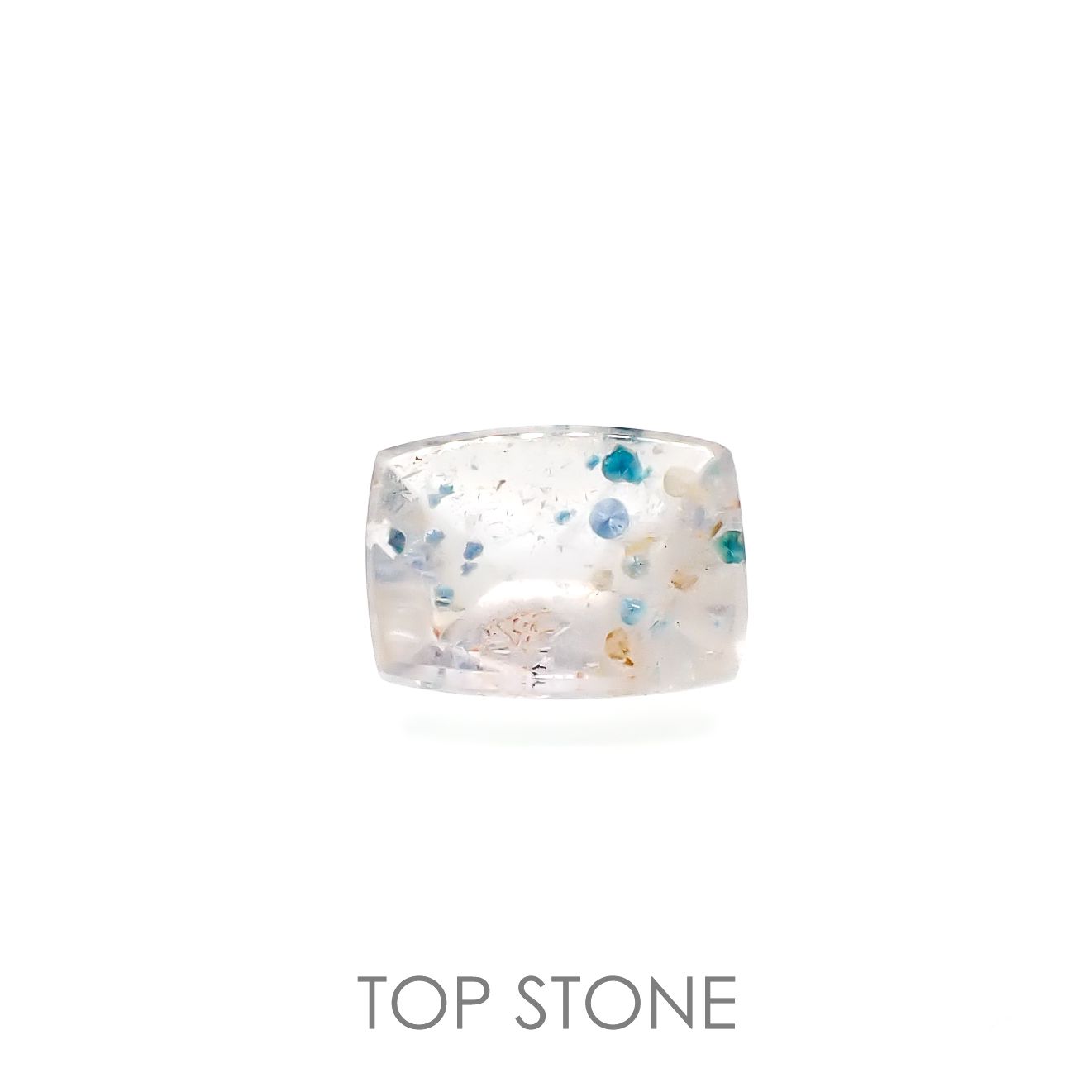 パライバクォーツ ブラジル産 1.38ct[220616623]8.5x6.2mm前後