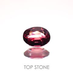 レッドスピネル(宝石名レッド・スピネル)タンザニア産 0.18ct 識別済[220114330]3.9x3mm前後