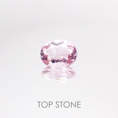 ピンクフローライト ブラジル産 ルース 1.5ct[20084746]8.1×6.2mm前後