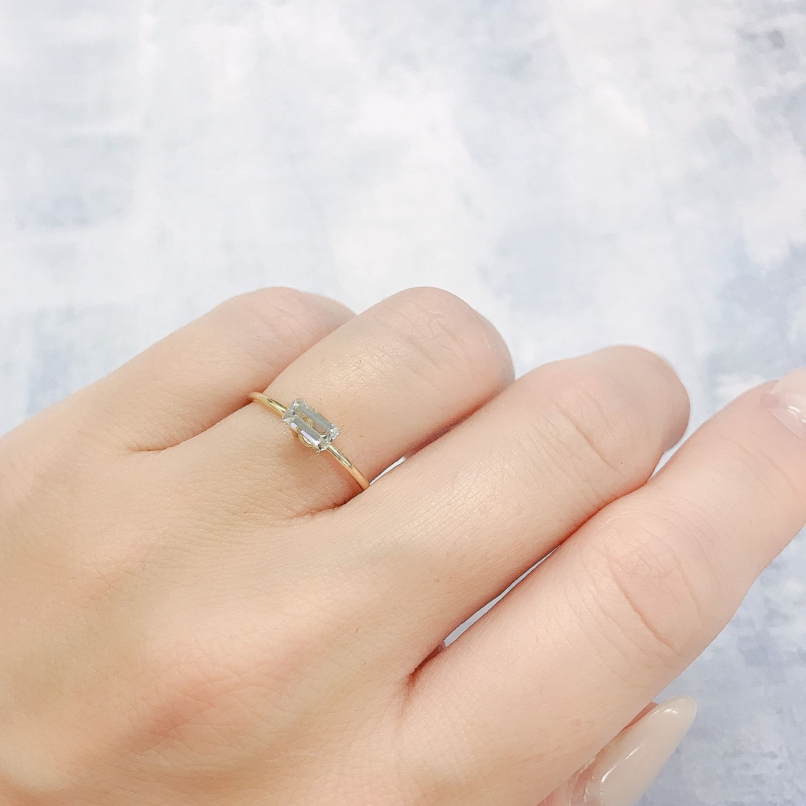 ジェレメジェバイト(宝石名エレメジェバイト)ナミビア産 0.37ct 識別済[220616313]5.7x3mm前後