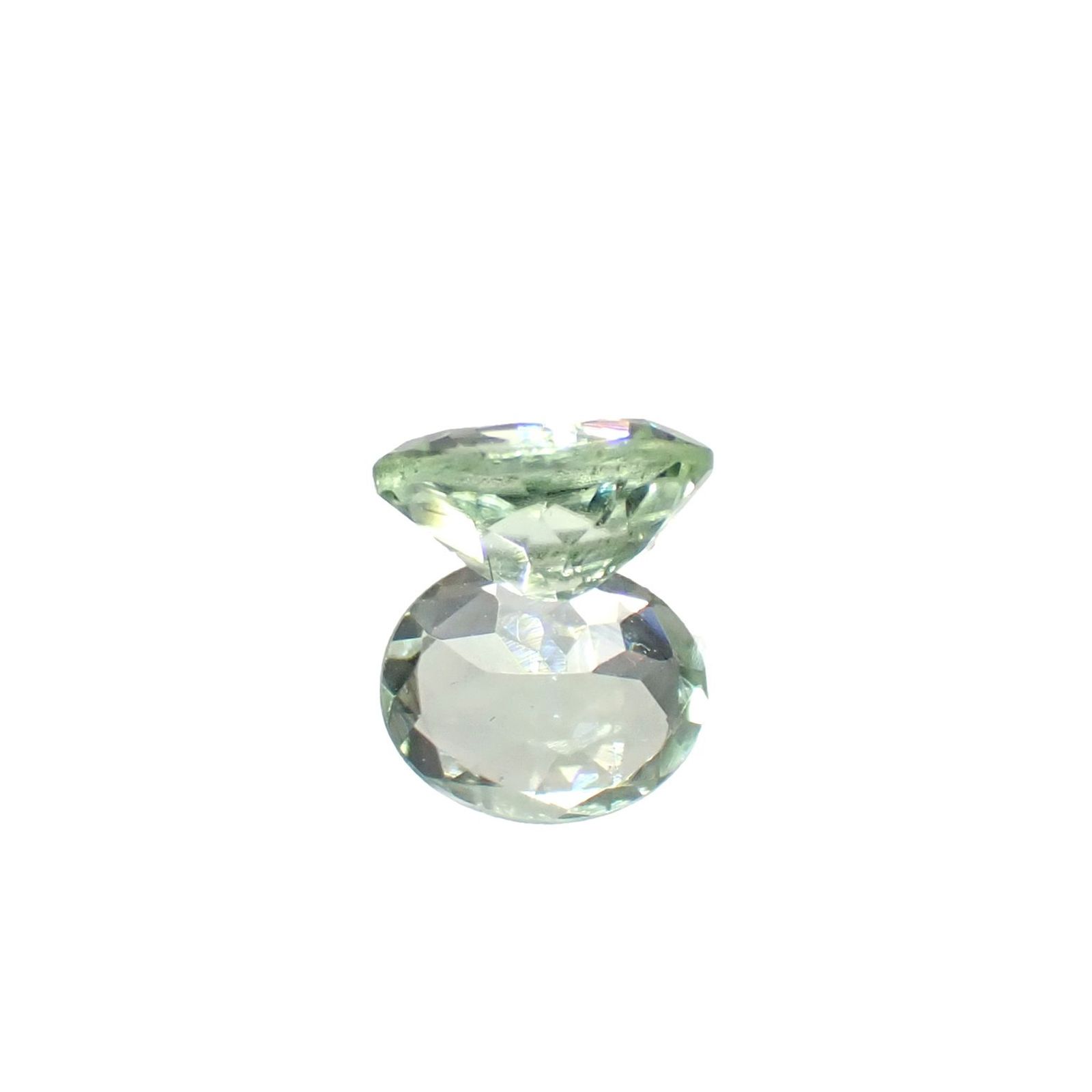 ミントペリドット パキスタン/ノルウェー産 0.40ct / 5.2x4.2mm前後 [250730640]