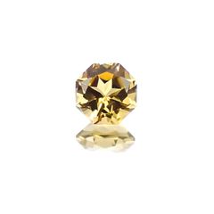 ◇オクタゴンカット◇イエロートルマリン SA(宝石名トルマリン)ブラジル/アフリカ産 0.54ct 識別済[231124207]5.1x5.1mm前後