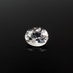 オーソクレース(宝石名ホワイト・オーソクレース)マダガスカル産 3.46ct 識別済[240628000]11.5x9.4mm前後