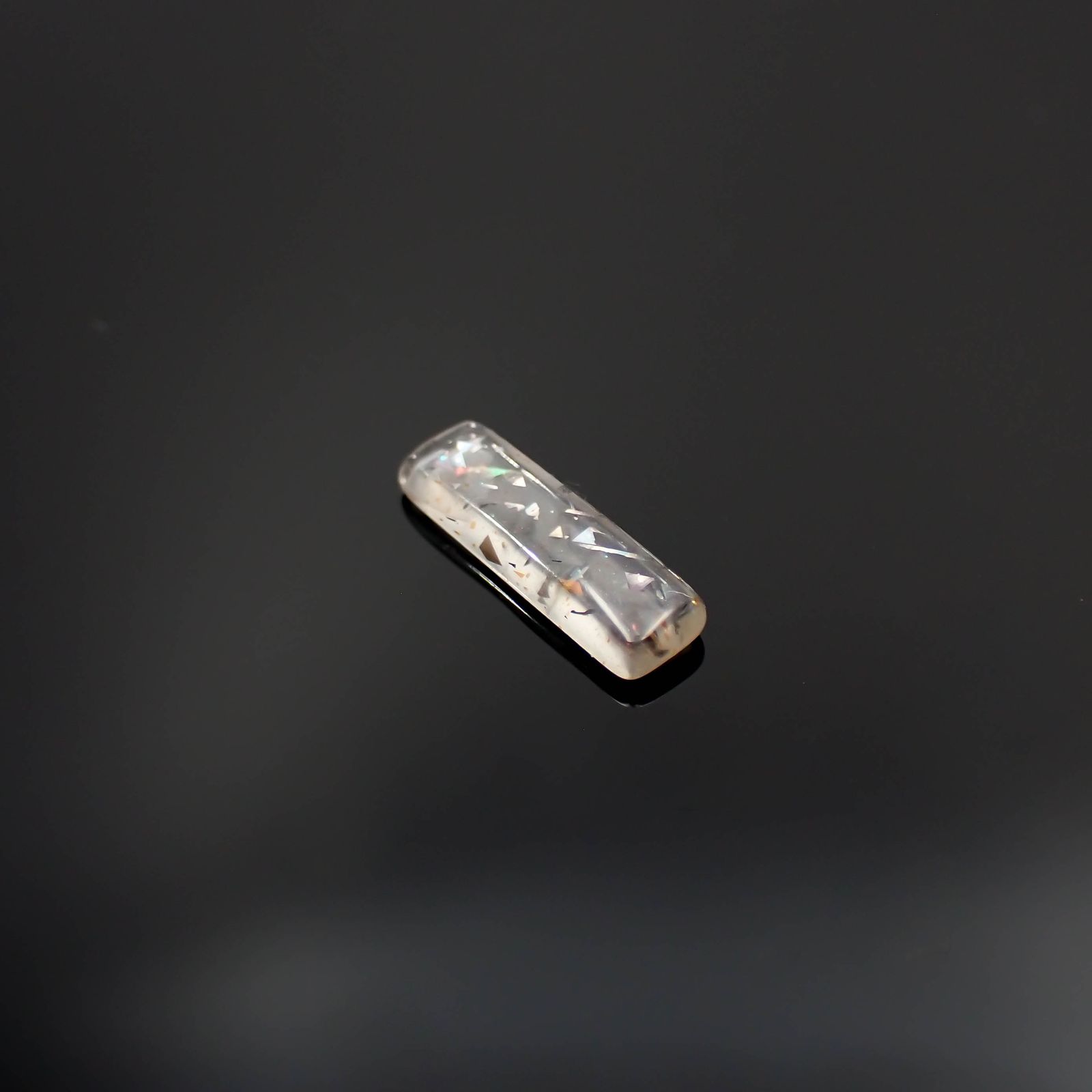 レインボーラティスサンストーン オーストラリア産 0.58ct[230321094]10.3x3mm前後