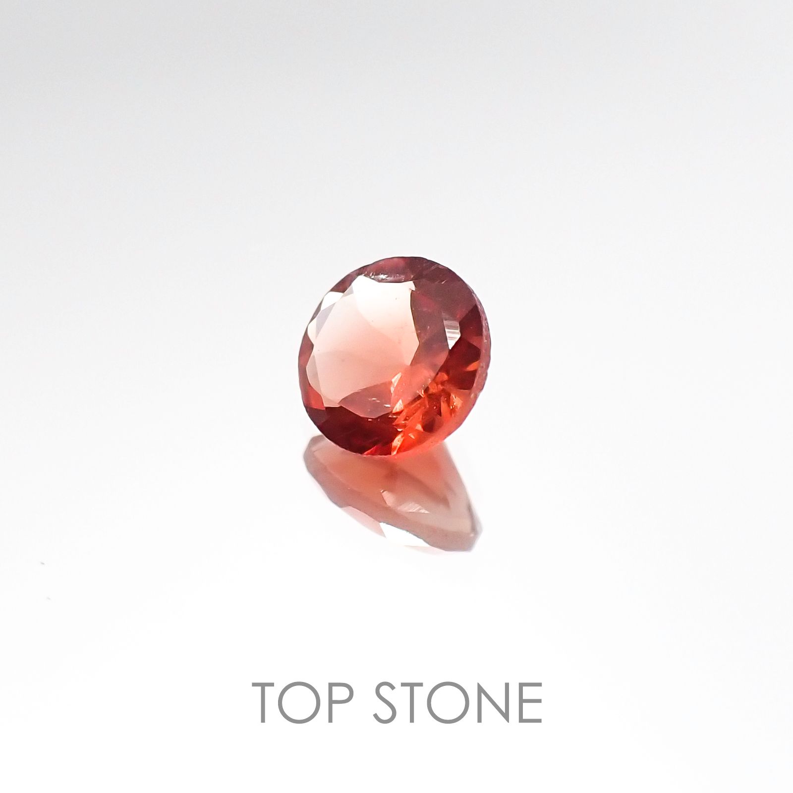 オレゴンサンストーン アメリカ産 ルース 0.4ct[20106508]4.9×4.9mm前後