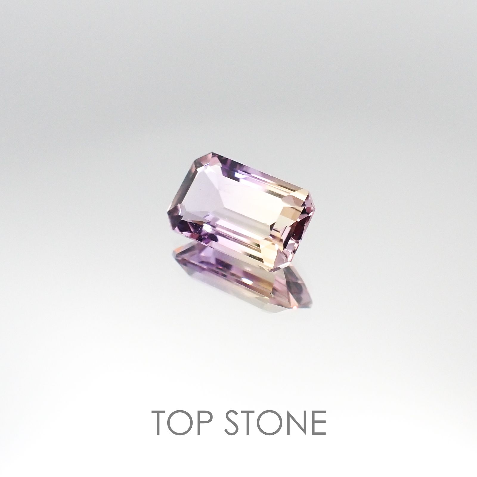アメトリン ブラジル産 ルース 1.29ct[20095357]8.9×5.5mm前後