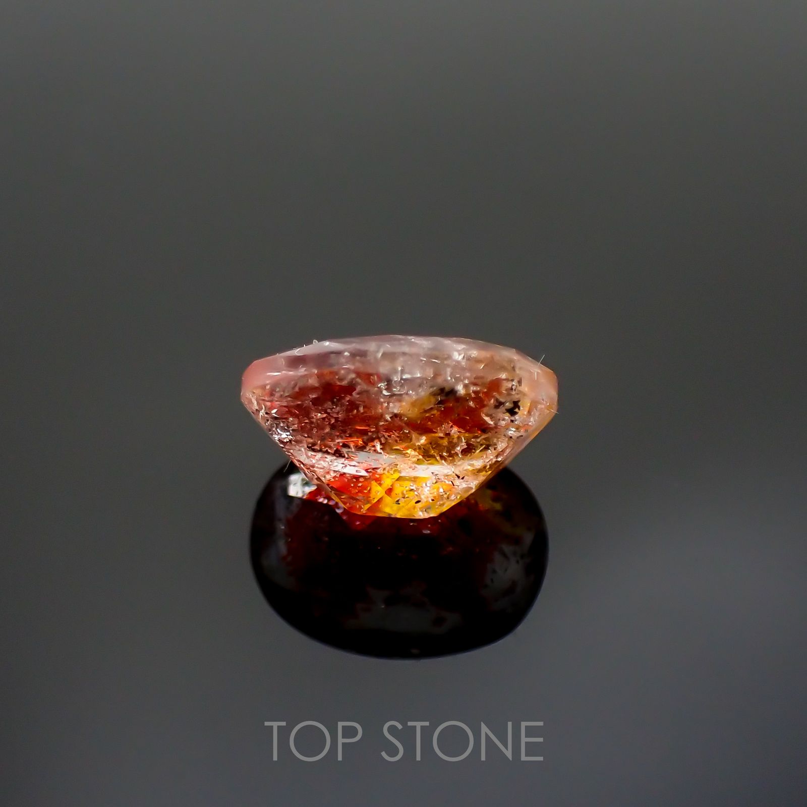 オーロラクォーツ ブラジル・ミナスジェライス産 2.23ct[220114368]9.7x7.4mm前後