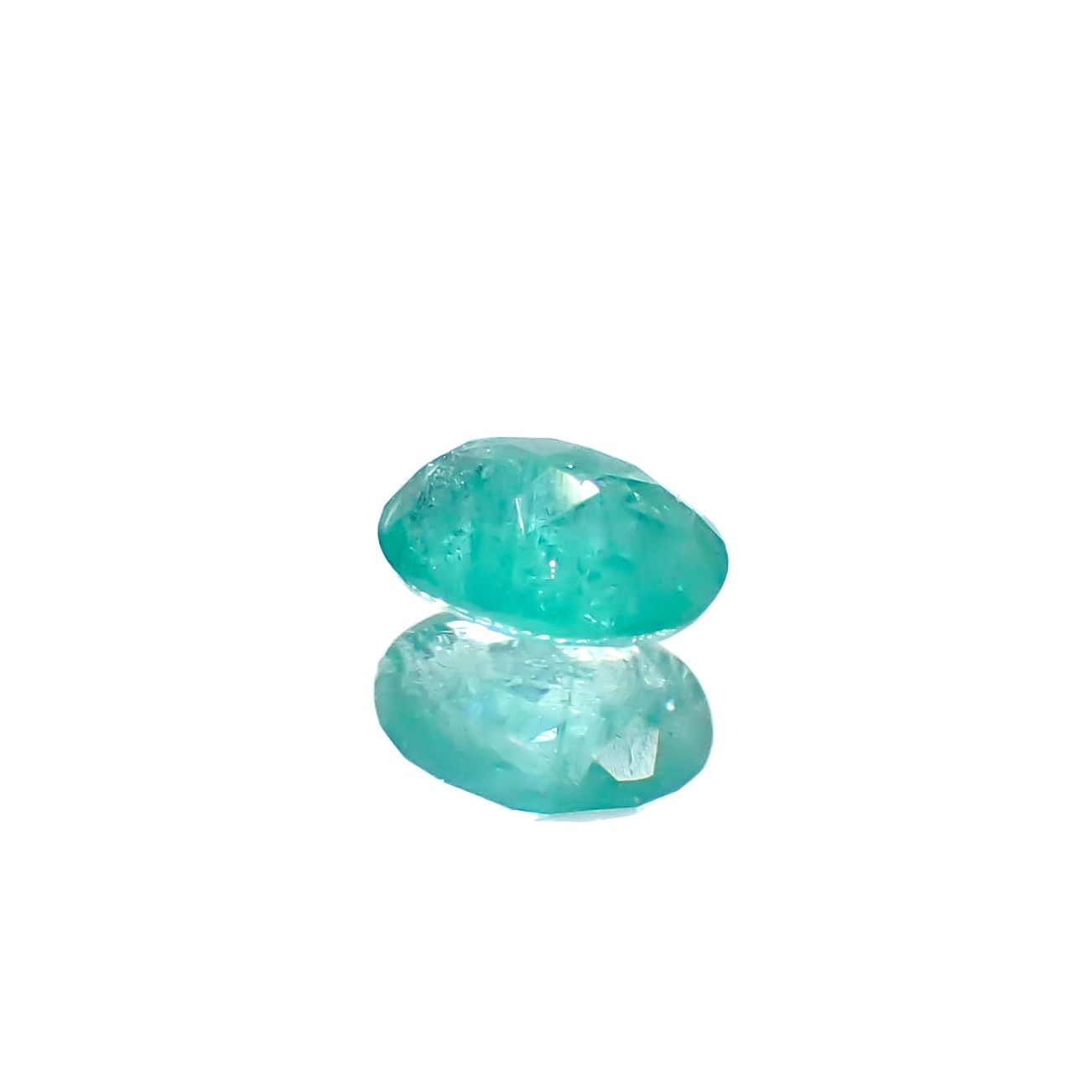 パライバトルマリン ブラジル・パライバ州バターリャ鉱山産 0.13ct[240928796]3.7x2.8mm前後
