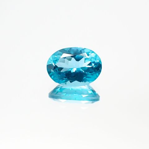 アパタイト(宝石名アパタイト)ブラジル産 0.87ct 識別済[230823192]7.1x5.1mm前後