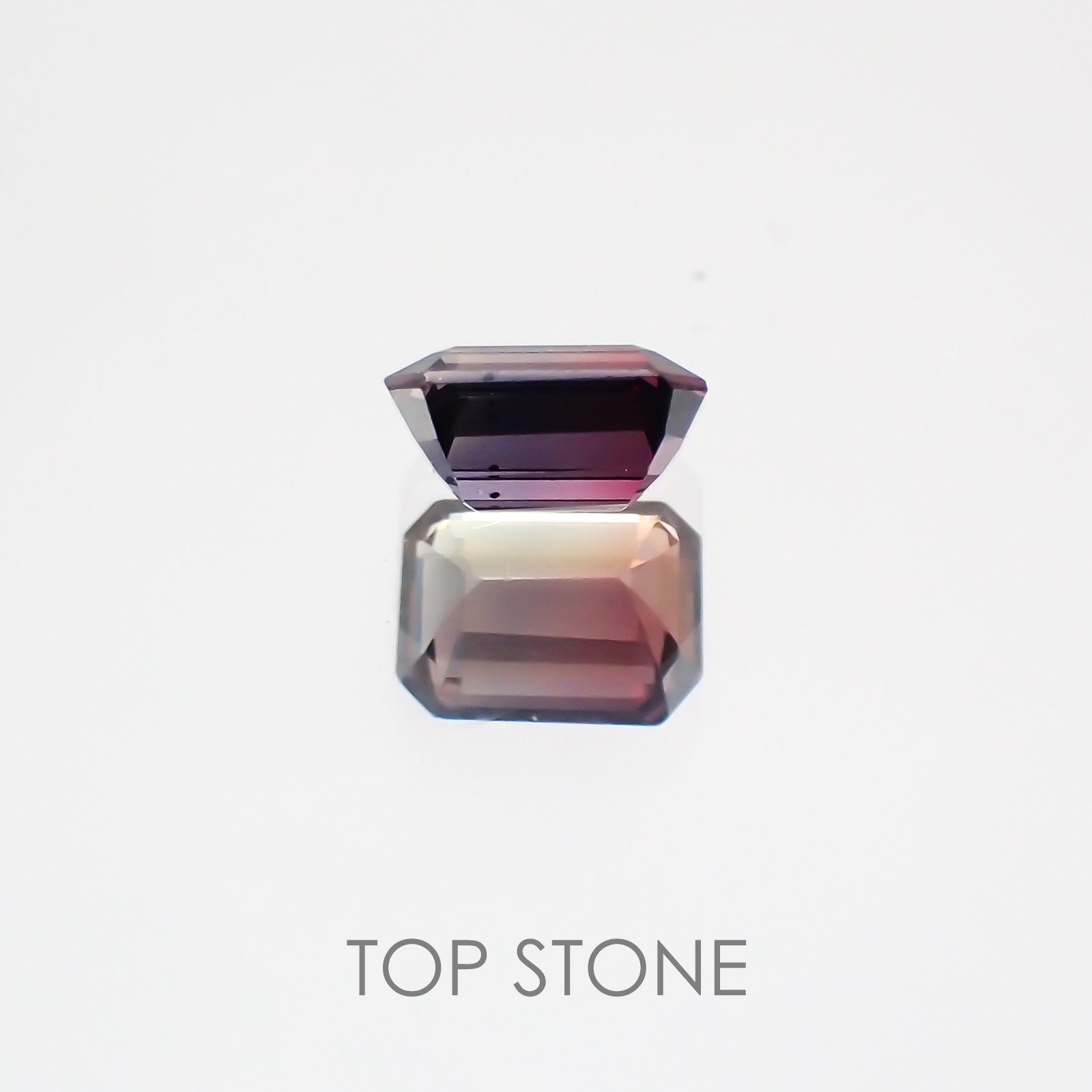 バイカラーサファイア(宝石名バイカラー・サファイア) タンザニア産 0.30ct 識別済[21029741]4.2×3.2mm前後
