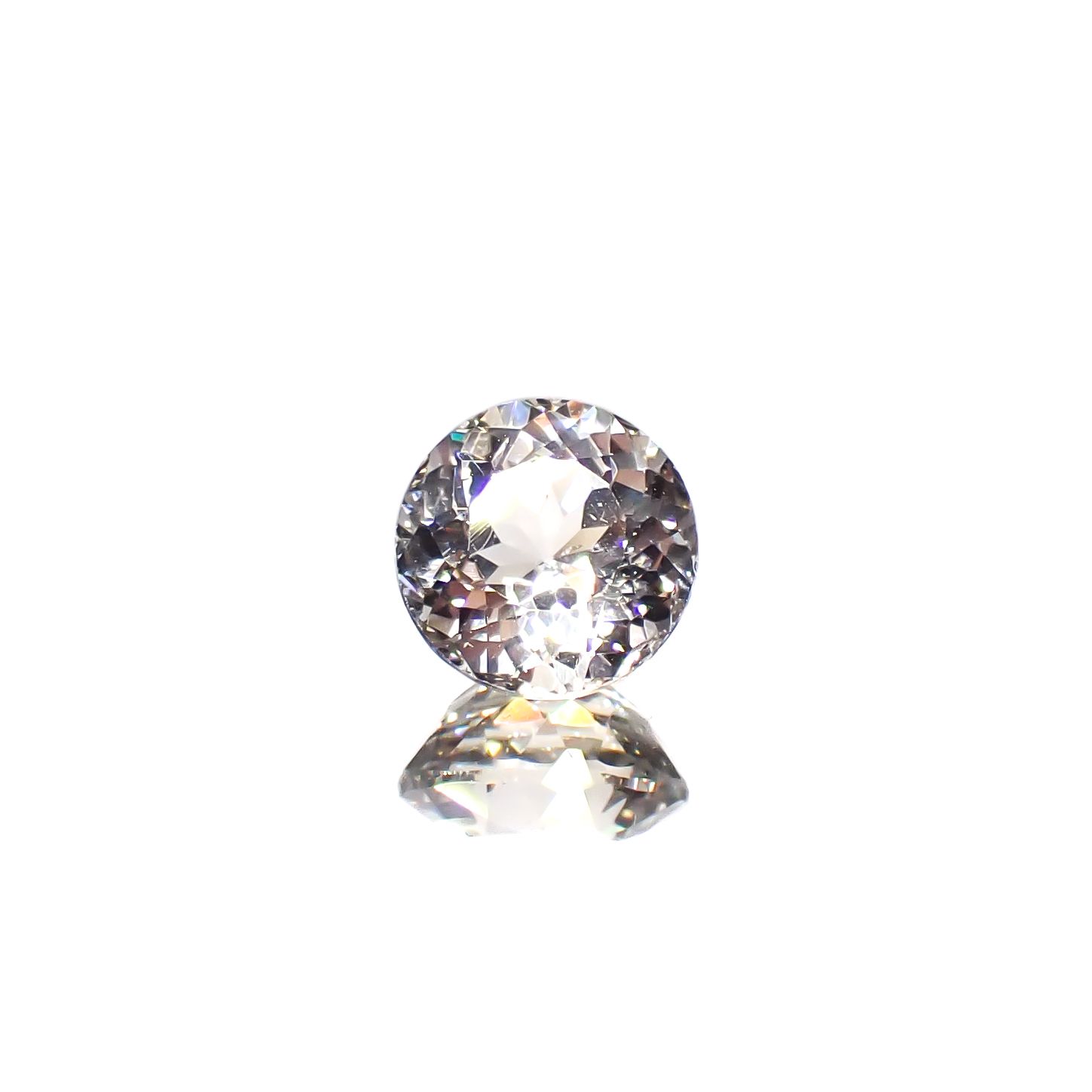 シルバーアパタイト フルオレッセンス アフリカ産 1.50ct[240928959]6.9x6.9mm前後
