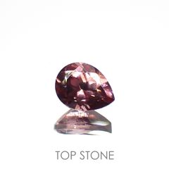 ピンクジルコン(宝石名ジルコン)スリランカ/カンボジア産 0.50ct 識別済[221018489]5.1x3.9mm前後