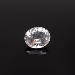 ベリロナイト(宝石名ベリロナイト)パキスタン産 1.609ct ソ付(彩珠)[230722994]8.5x7.1mm前後