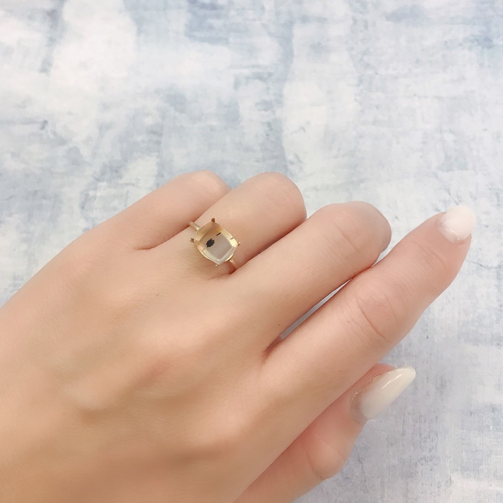 モンタナアゲート アメリカ・モンタナ州産 1.94ct[220716777]8.9x7.3mm前後