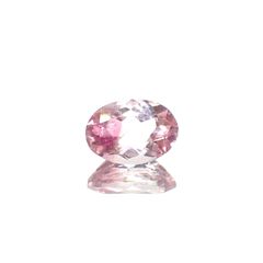 ピンククリスタルトルマリン(宝石名ピンク・トルマリン)コンゴ共和国産 0.76ct 識別済[230923300]7x5mm前後