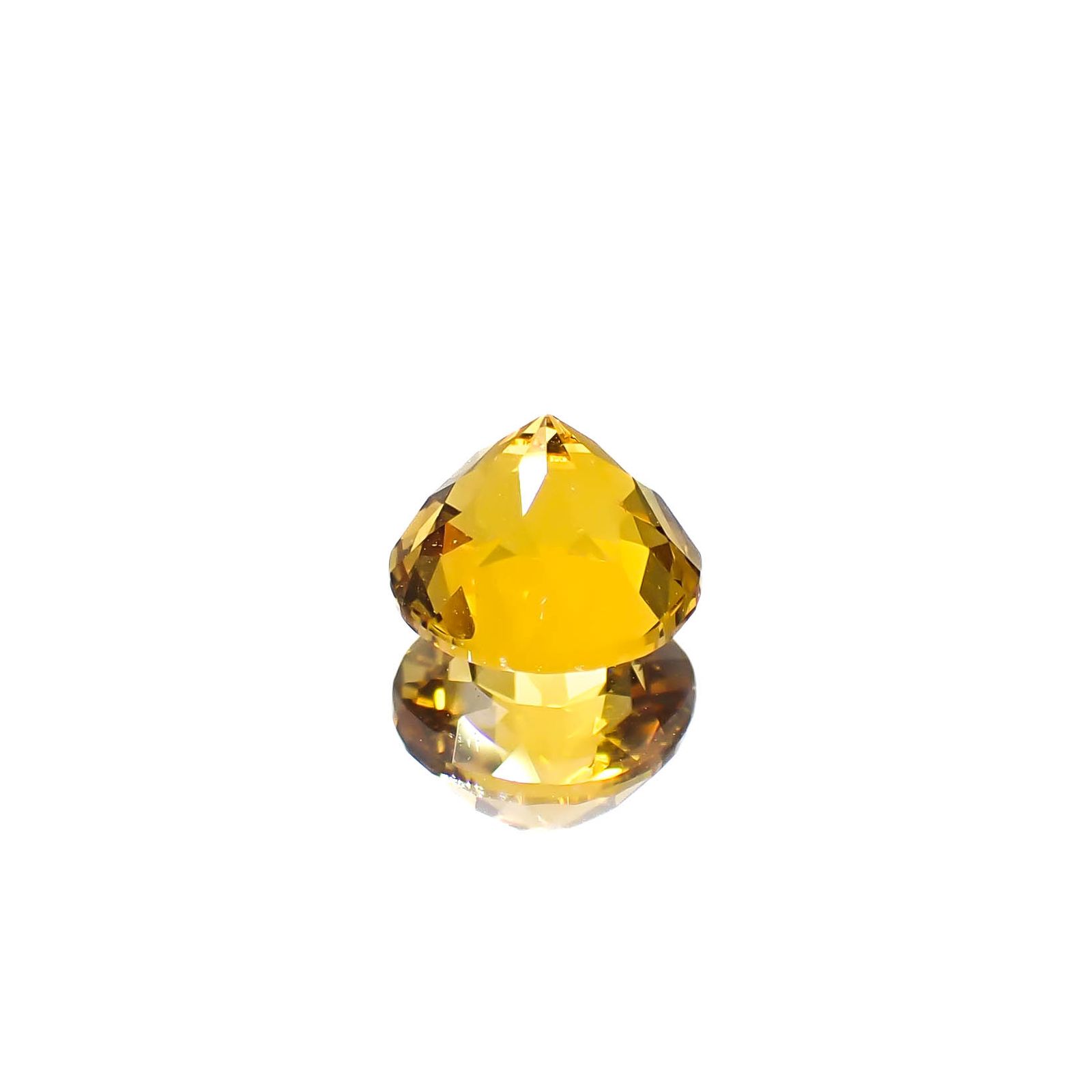 ゴールデンベリル ブラジル産 0.76ct [250530351]5.8x5.8mm前後