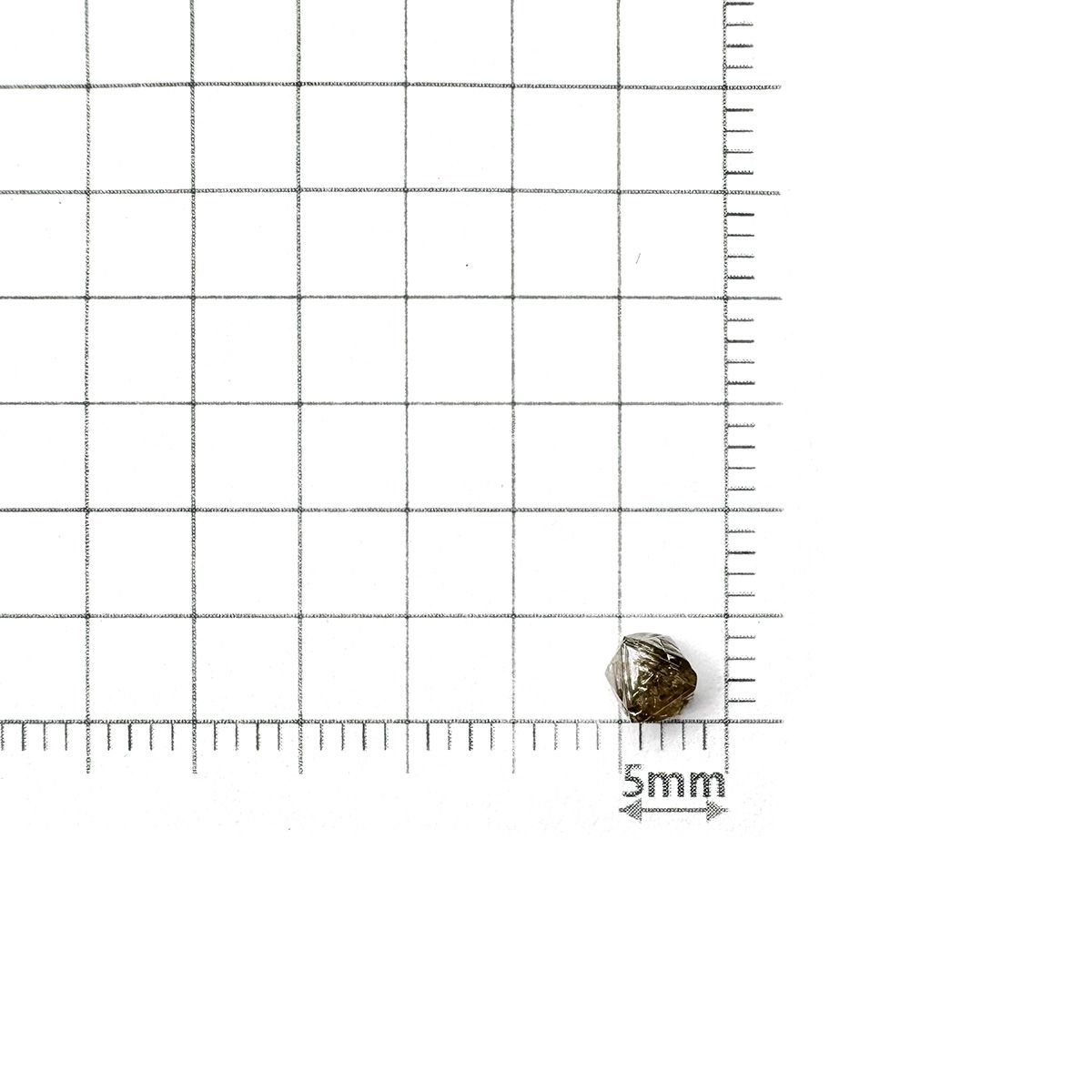 ソーヤブルダイヤモンド 原石 0.51ct[240326564]4.6x3.5mm前後