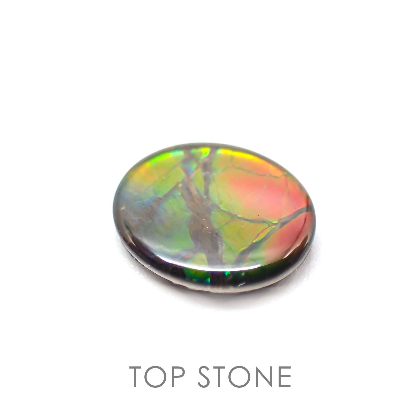 アンモライト カナダ産 ルース 3.24ct[20129024]12×10mm前後