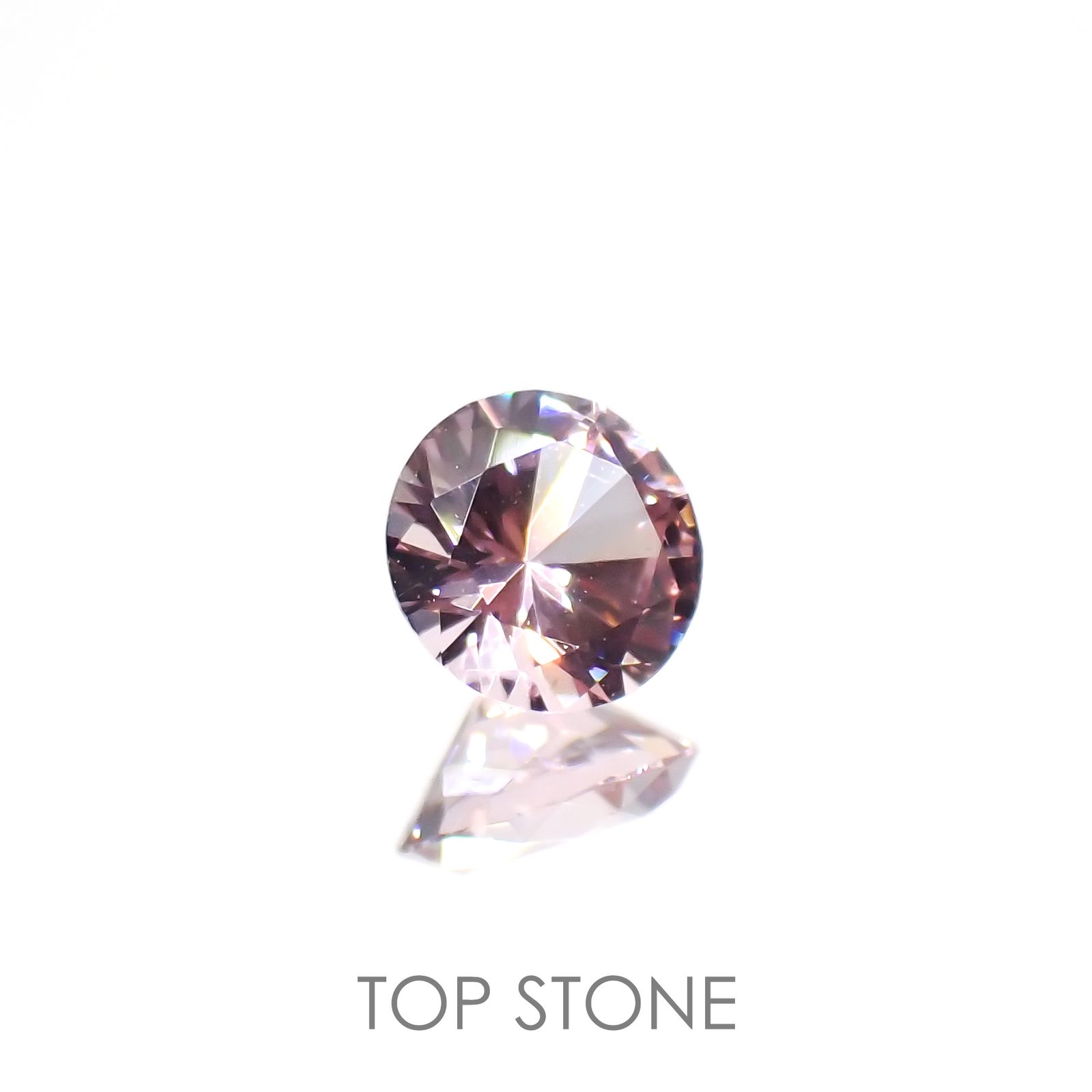 カラーシフトマラヤガーネット(宝石名ガーネット)タンザニア産 0.20ct 識別済[220616428]3.7x3.7mm前後