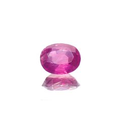 パープルサファイア パキスタン・カシミール産 0.68ct[230119876]5.7x4.6mm前後