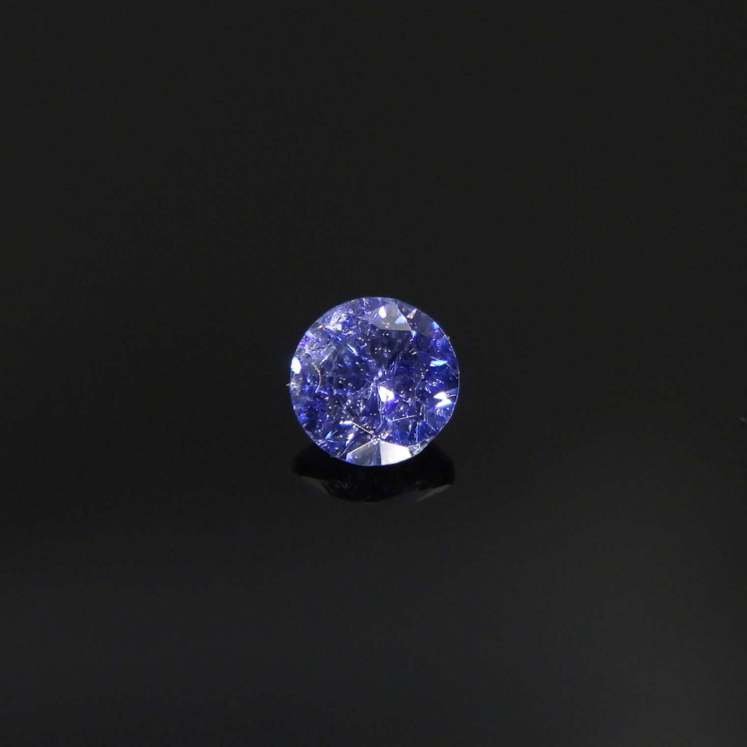 ベニトアイト アメリカ・カリフォルニア州産 0.088ct[230521980]2.6x2.6mm前後
