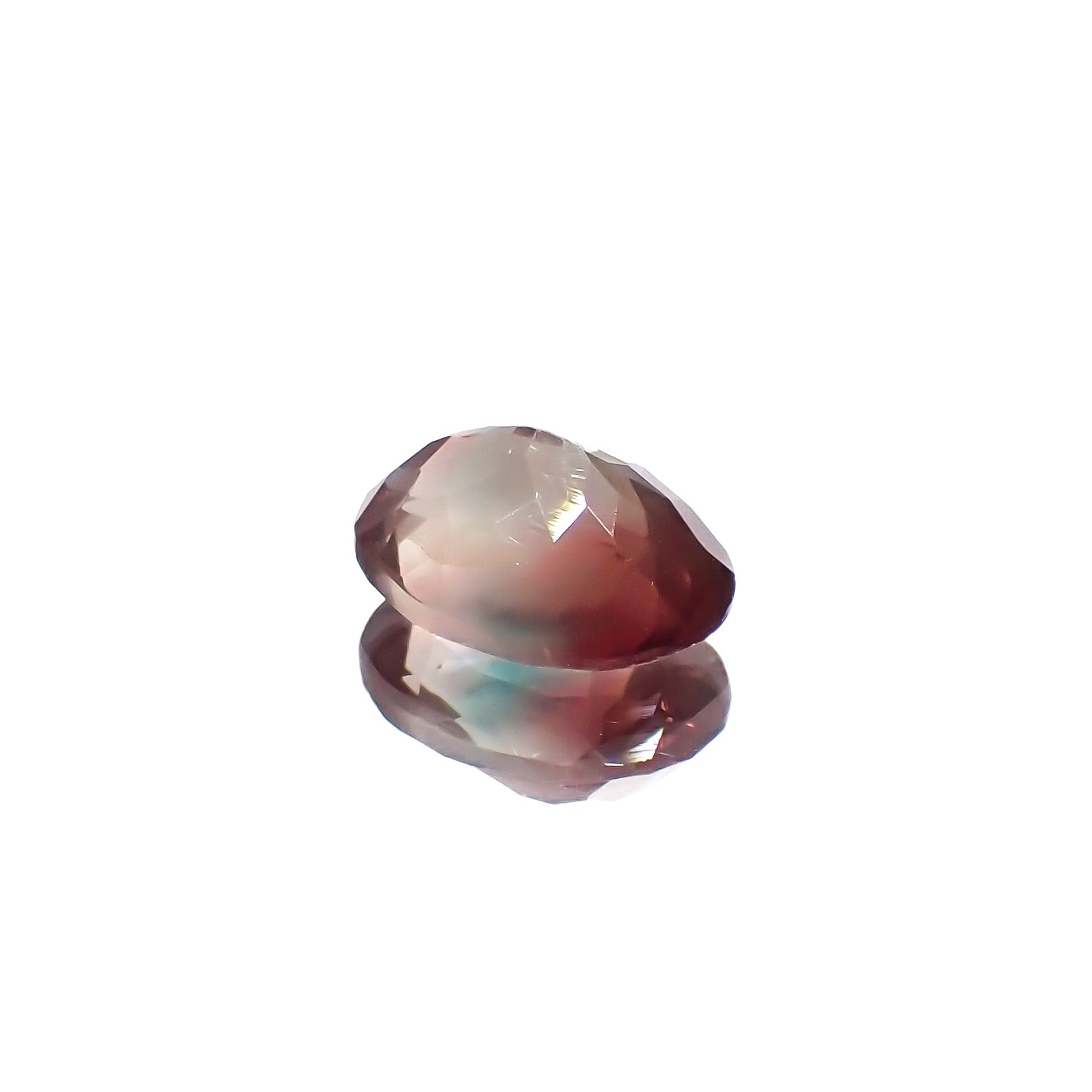 パーティカラーオレゴンサンストーン アメリカ・オレゴン州産 1.14ct[230722835]8x6mm前後