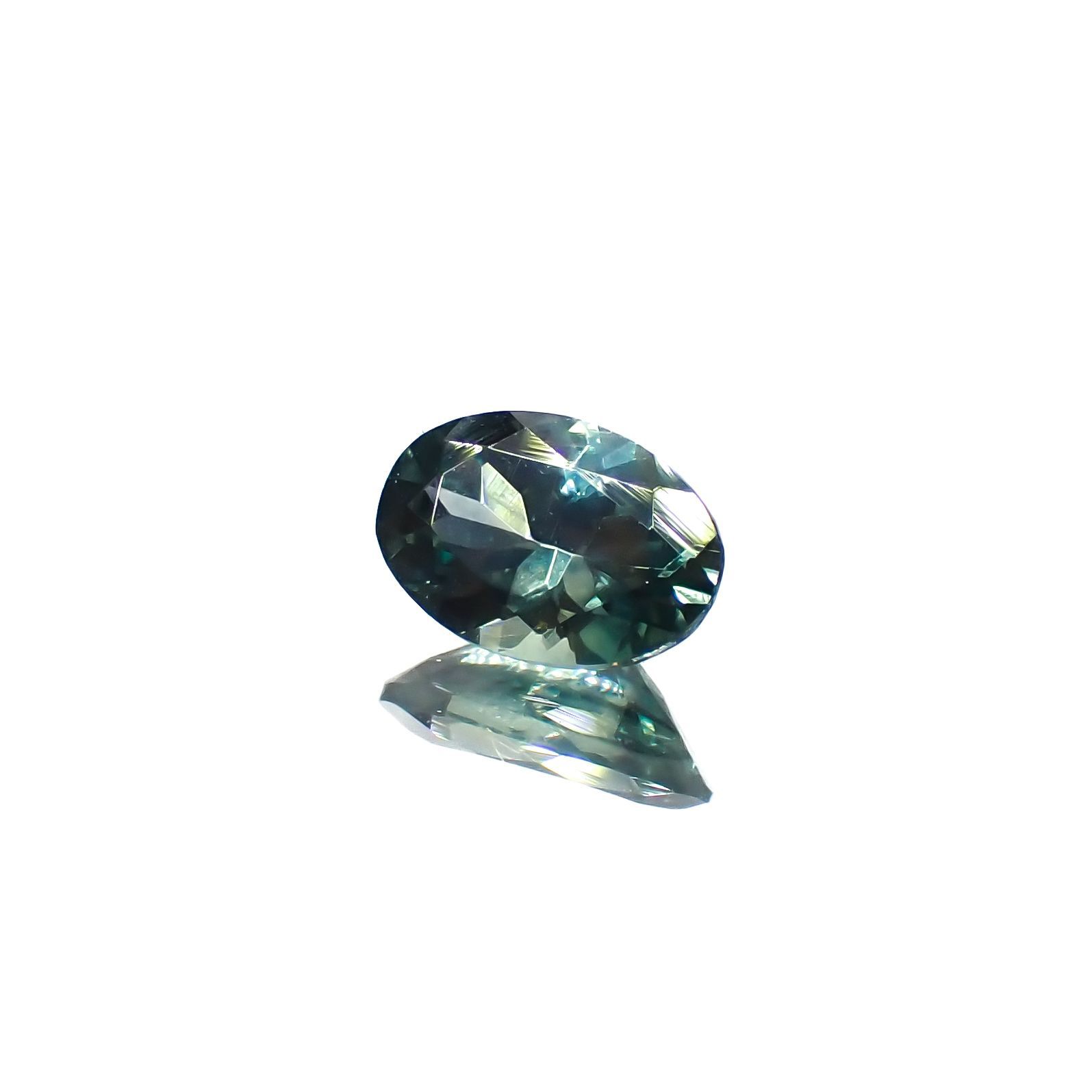 モンタナサファイア アメリカ・モンタナ州産 0.53ct[230220561]6x4mm前後